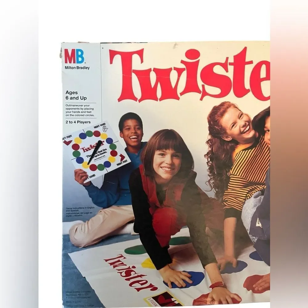 VINTAGE 1998 TWISTER GAME 30TH ANNIVERSARY‎ EDITION HASBRO